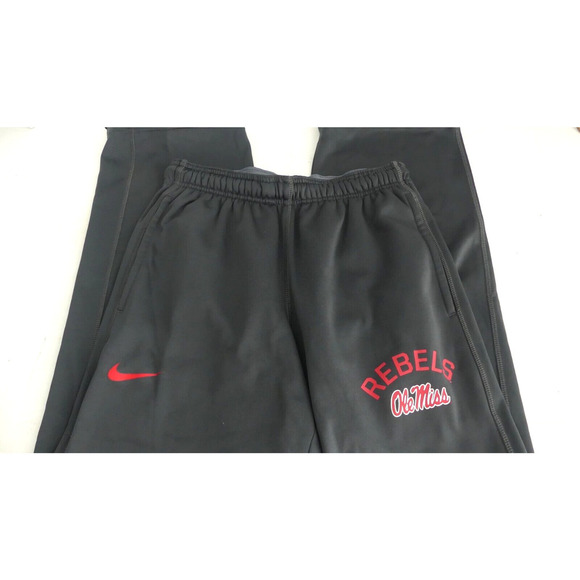 Nike Ole Miss Rebels Thermal Fit Joggers Pants Cinch Cuff Pockets Women's Size S - Picture 1 of 9